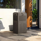 Devoko 33 Gallon Outdoor Trash Can, Hideaway Garbage Bins - Image 4