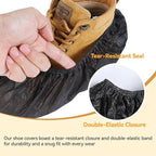 100Pcs Shoe Covers Disposable Non Slip, Large Size Non-Woven Boot Covers - Image 5