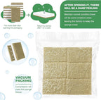 Natural Kitchen Sponges, 12 Pack Non-Scratch Sponge - Image 5