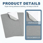 PATIKIL 8x11 Inch Linen Repair Patches, Light Blue - Image 3