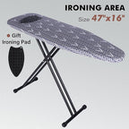 Ironing Board Full Size, Metal Construction Iron Board - Image 2