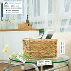 Natural Water Hyacinth storage basket - Image 4