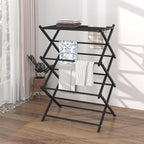 Household Indoor Folding Clothes Drying Rack, Dry Laundry and Hang Clothes - Image 3
