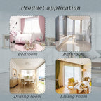Hion Magnetic Curtain Tiebacks Beige 2pcs, Curtain Tiebacks Buckles Holdbacks - Image 5