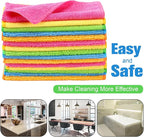 Tanlade Microfiber Cleaning Cloth 6"x6" Cleaning Rags Reasonable Kitchen Towels - Image 5