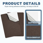 PATIKIL 8x11 Inch Linen Repair Patches, Dark Brown - Image 3