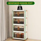 4 Tier Stackable Plastic Storage Bins - Image 5