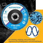 10 Pack Strip Discs Stripping Wheel 4.5 inch - Image 3