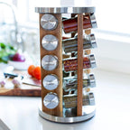 Orii 20 Jar Spice Rack with Spices Included - Image 2