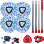 Mop Heads Replacements Complete Combo Set by BocaStory