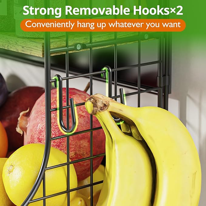 2 Pack Magnetic Shelf for Fridge - Image 6