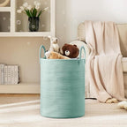 YOUDENOVA Laundry Hamper Basket, Woven 58L Tall Laundry Basket - Image 2