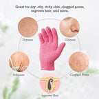 Evridwear Exfoliating Gloves for Shower, 100% Nylon Thick Soft Medium Heavy - Image 5