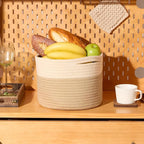 Small Basket for Organizing | Cube Shelf Closet Storage Baskets | 9.7×9.7×7.1” - Image 5