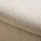 Walker Edison Linley Contemporary Large Storage Bouclé Ottoman - Image 6