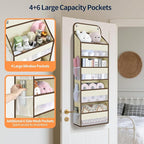 Yecaye Over The Door Organizer, Heavy Duty Hanging Organizers and Storage - Image 3