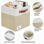 Collapsible Fabric Storage Cube Bins - Image 3