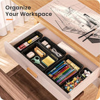 A-LuGei 【28PCS】 Drawer Organizer, Bathroom Organizers and Storage, Makeup - Image 5
