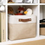 DULLEMELO Collapsible Rectangle Fabric Storage Basket - Image 6