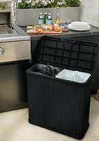 Veradek Tambour Series Outdoor Trash Can - Image 4