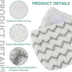 Sgizoku S1000 S2001 Steam Mop Replacement Pads - Image 5