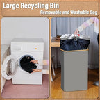efluky Recycle Bin 26 Gallon, 100L Recycle Bin - Image 5