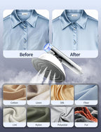 Sundu 1500W Steamer for Clothes, 2-in-1 Vertical & Flat Iron Clothes Steamer - Image 4