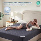BEDLORE Waterproof Mattress Protector, Full Size Mattress Pad - Image 3