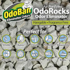 OdoBan Air Purifying OdoRocks Natural Odor Eliminator Made from Natural - Image 3