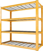 REIBII 40" W Garage Shelving 2240 LBS Storage Shelves Heavy Duty Metal Shelving by REIBII