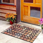 CHICHIC Welcome Door Mat 18 x 30 Inch Front Doormat Outdoors - Image 2