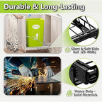 Pull Out Trash Can Under Cabinet 7-13 Gallon 50 Qt Under Sink Trash Can Pull - Image 3