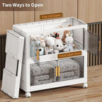 62 Gal Stackable Plastic Storage Bins - Image 5
