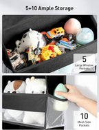 Yecaye 2 Pc Over the Door Organizer - Image 3