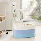 Blanket Basket, Rectangle Woven Baskets - Image 3