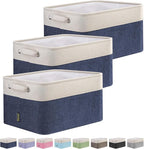 BALEINE 3 Pack Fabric Storage Bins by BALEINE