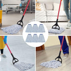 MATTHEW CLEANING Looped-Open Cotton Wet Mop 1.25'' Universal Headband Heavy - Image 5
