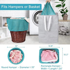 Polecasa Heavy Duty Diamond Large Mesh Laundry Bag - Image 6