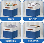 Temary 11 Storage Cube Bins for Shelves, Closet - Image 4
