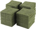 Glynniss Kitchen Dish Cloths Highly Absorbent Dish Rags 100% Cotton Wash Cloths by Glynniss