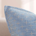 ZWJD Pillow Covers 24x24 Set of 2 Soft Polyester Textured Pillow Covers - Image 2