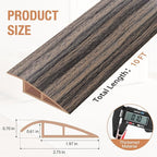Floor Transition Strip Self Adhesive Vinyl Door Threshold - Image 5