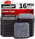 Ezprotekt 1 3/4" Square Reusable Felt Furniture Caster Cups by VisittheEzprotekt