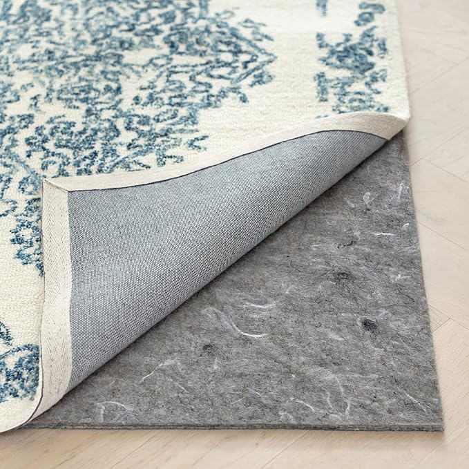 RUGPADUSA - Dual Surface - 5' Square - 1/8" Thick - Felt + Rubber - Non-Slip by RugPadUSA