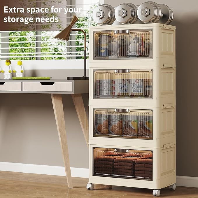 4 Tier - 34QT Storage Bins - Image 4