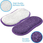 Kitchen Dish Sponge Scrubber Non Scratch, Dishcloth No Odor Reusable Washable - Image 2