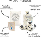 Friendsheep Wool Dryer Balls 6 Pack XL Organic Premium Reusable Cruelty Free - Image 4
