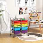 GOFLAME 12-Drawer Rolling Storage Cart, Mobile Utility Cart - Image 2