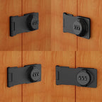 3-Digit Combination Lock, Zinc Alloy, Cabinet Door Latch, Easy DIY Installation - Image 7