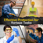 COOLJOB Safety Goggles Over Glasses - Image 4